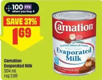 Carnation evaporated milk