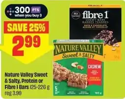 FreshCo Nature Valley Sweet & Salty, Protein or Fibre Bars offer