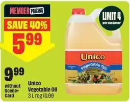 FreshCo Unico vegetable oil offer