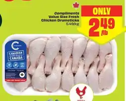 FreshCo Compliments chicken drumsticks offer
