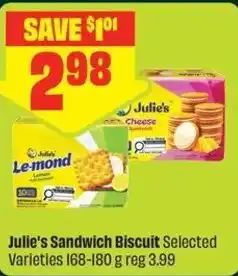 FreshCo Julie's Sandwich Biscuit offer
