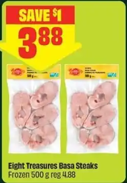FreshCo Eight Treasures Basa Steaks offer