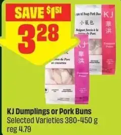 FreshCo KJ Dumplings or Pork Buns offer