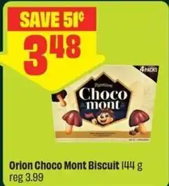 FreshCo Orion Choco Mont Biscuit offer