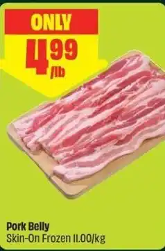 FreshCo Pork Belly offer