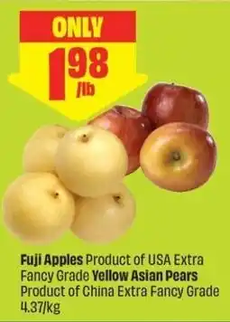 FreshCo Fuji Apples Yellow Asian Pears offer