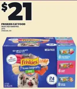 Loblaws Friskies cat food selected varieties offer