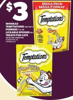 Loblaws Whiskas temptations purrees offer