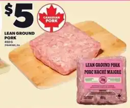 Loblaws Lean ground pork offer