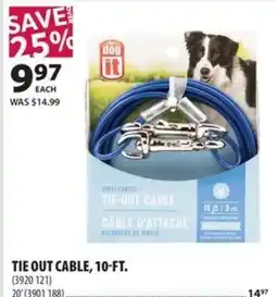 Co-op Dog Tie Out Cable offer
