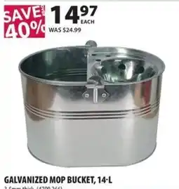 Co-op Galvanized Mop Bucket offer
