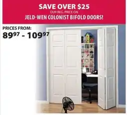 Co-op Jeld-wen colonist bifold doors offer