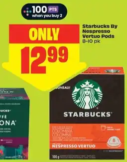 FreshCo Starbucks Nespresso Vertuo Pods offer