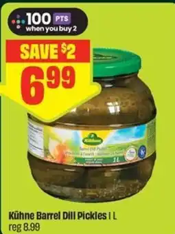 FreshCo Kühne Barrel Dill Pickles offer