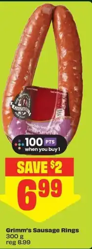 FreshCo Grimm's Sausage Rings offer