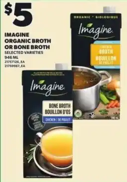 Loblaws Imagine organic broth or bone broth offer