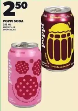 Loblaws Poppi soda offer