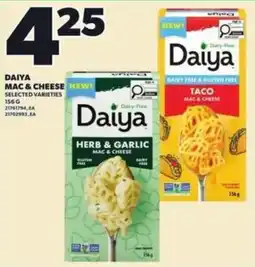 Loblaws Daiya mac and cheese selected varieties offer