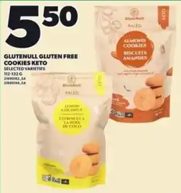 Loblaws Glutenull gluten free cookies keto offer