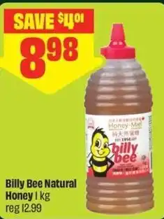 FreshCo Billy Bee Natural Honey offer