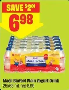 FreshCo Maeil Biofeel Plain Yogurt Drink offer