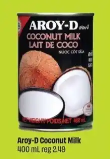 FreshCo Aroy-D coconut milk offer