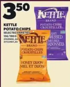 Loblaws Kettle brand potato chips offer