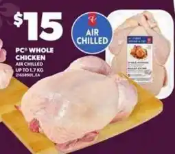 Loblaws PC whole chicken offer