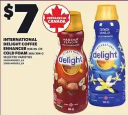 Loblaws International delight coffee enhancer offer