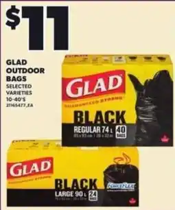 Loblaws Glad outdoor bags offer