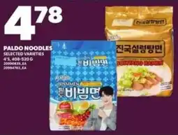 Loblaws Paldo noodles selected varieties offer