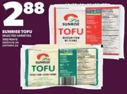 Loblaws Sunrise tofu offer