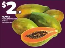 Loblaws Papaya offer