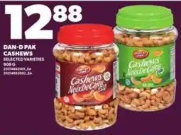 Loblaws Dan-d pak cashews selected varieties offer