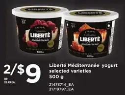 Loblaws Liberté Méditerranée yogurt offer