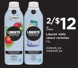 Loblaws Liberté Kéfir select varieties offer