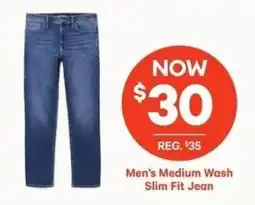 Loblaws Men's Medium Wash Slim Fit Jean offer