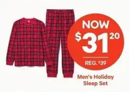 Loblaws Men's Holiday Sleep Set offer