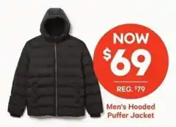 Loblaws Men's Hooded Puffer Jacket offer