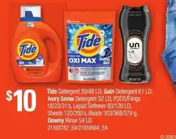 Loblaws Tide Detergent offer
