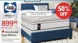 The Brick Sealy smart Alora Eurotop Queen Mattress offer