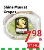 Shine Muscat Grapes