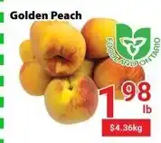 Nations Fresh Foods Golden Peach offer