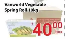 Nations Fresh Foods Vanworld Vegetable Spring Roll offer