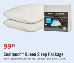 The Brick Cooltouch Queen Sleep Package offer