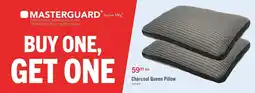 The Brick Masterguard charcoal queen pillow offer