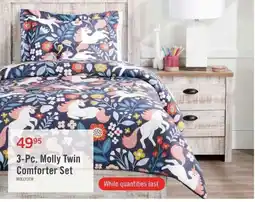 The Brick Molly 3-Pc. Twin Comforter Set offer