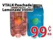 Nations Fresh Foods Vtalk peachade lemonade offer