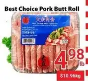 Nations Fresh Foods Best Choice Pork Butt Roll offer