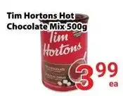 Nations Fresh Foods Tim Hortons Hot Chocolate Mix offer